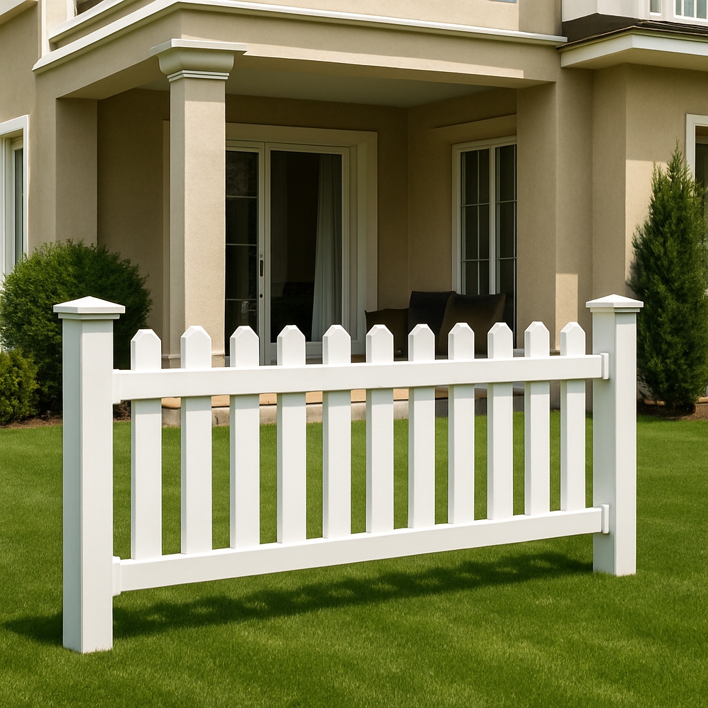 Dekoratif Kemerli Ahşap Çit